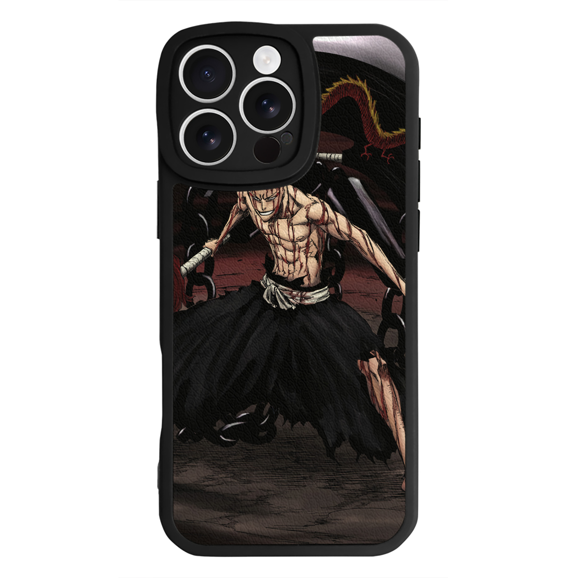（画像用） ブリーチ BLEACH 【iPhone 16シリーズ対応】シリコンスマホケース（レザー調） 材質：シリコン